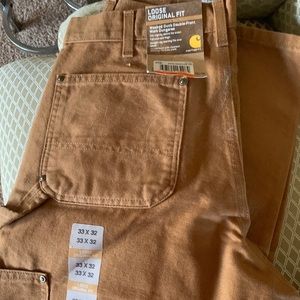 Men’s new with tags carhart jeans